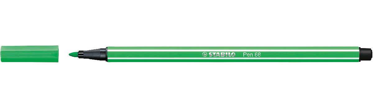 STABILO Pen 68 - smaragdgroen licht 16