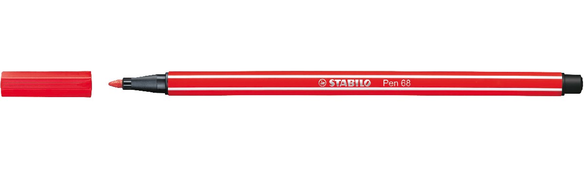 STABILO Pen 68 - karmijnrood 48