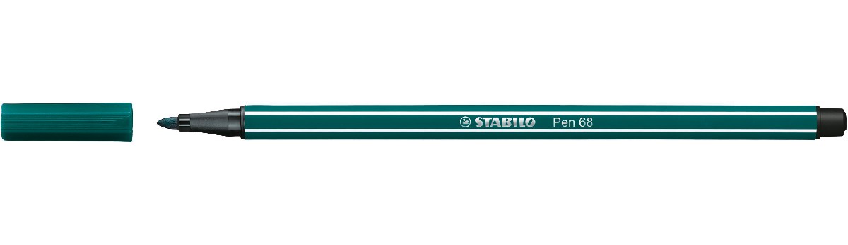 STABILO Pen 68 - blauwgroen 53