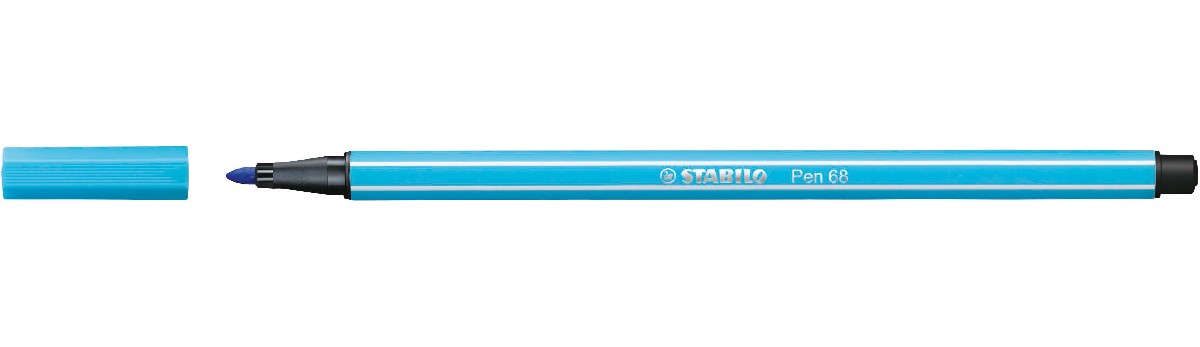 STABILO Pen 68 - azuurblauw 57