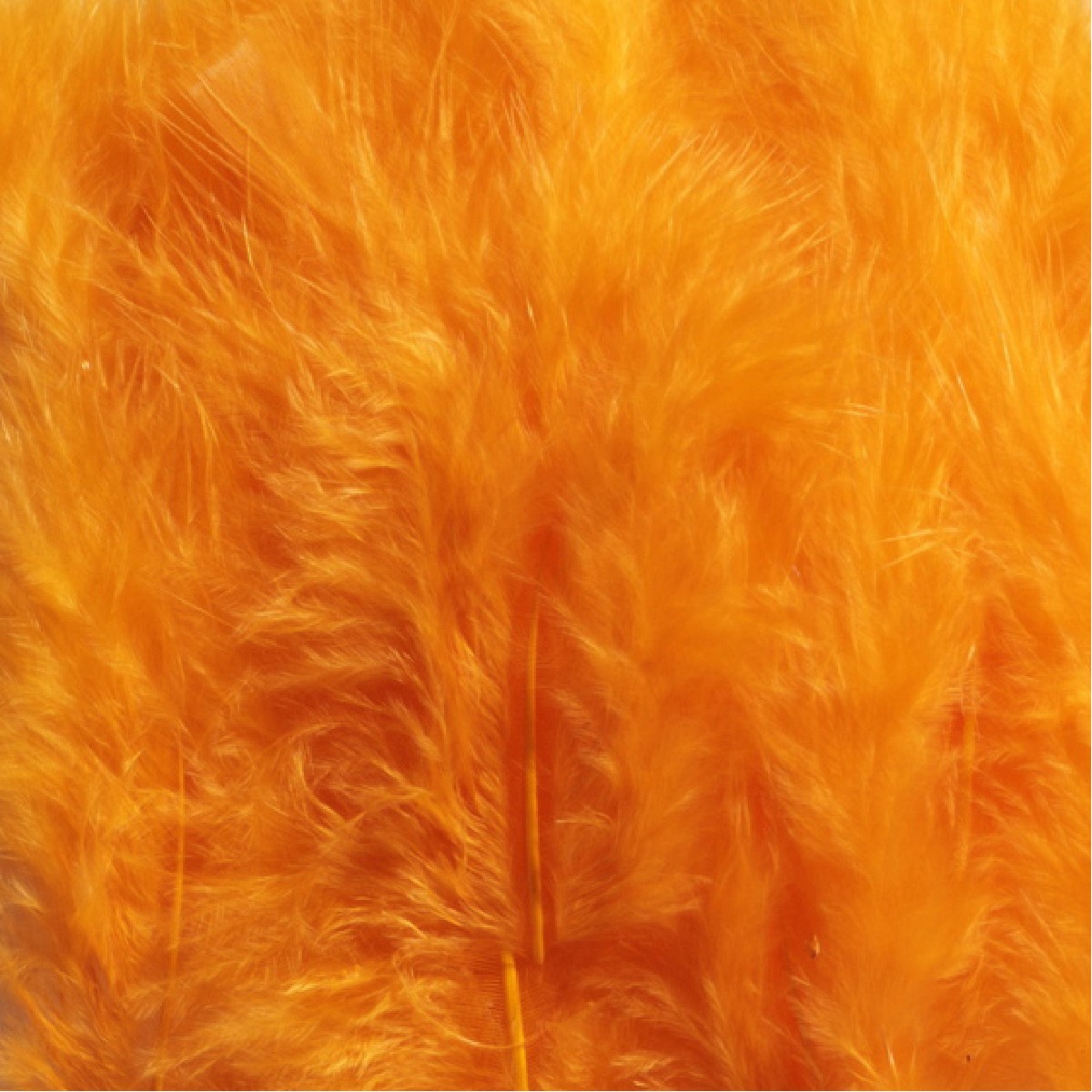 donzen veren 5-9 cm - oranje 12 stuks 7320187190022