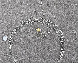 Sieraaddraad met coating - 10 meter - zilverkleurig