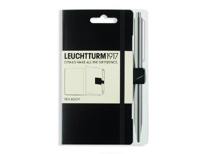 LEUCHTTURM 1917 - Pen Loop - zwart (exclusief pen)