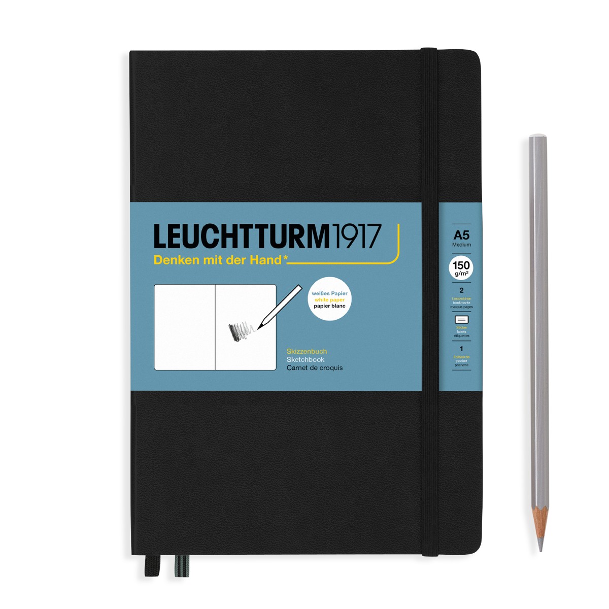LEUCHTTURM1917 Sketchbook - A5/medium - portrait