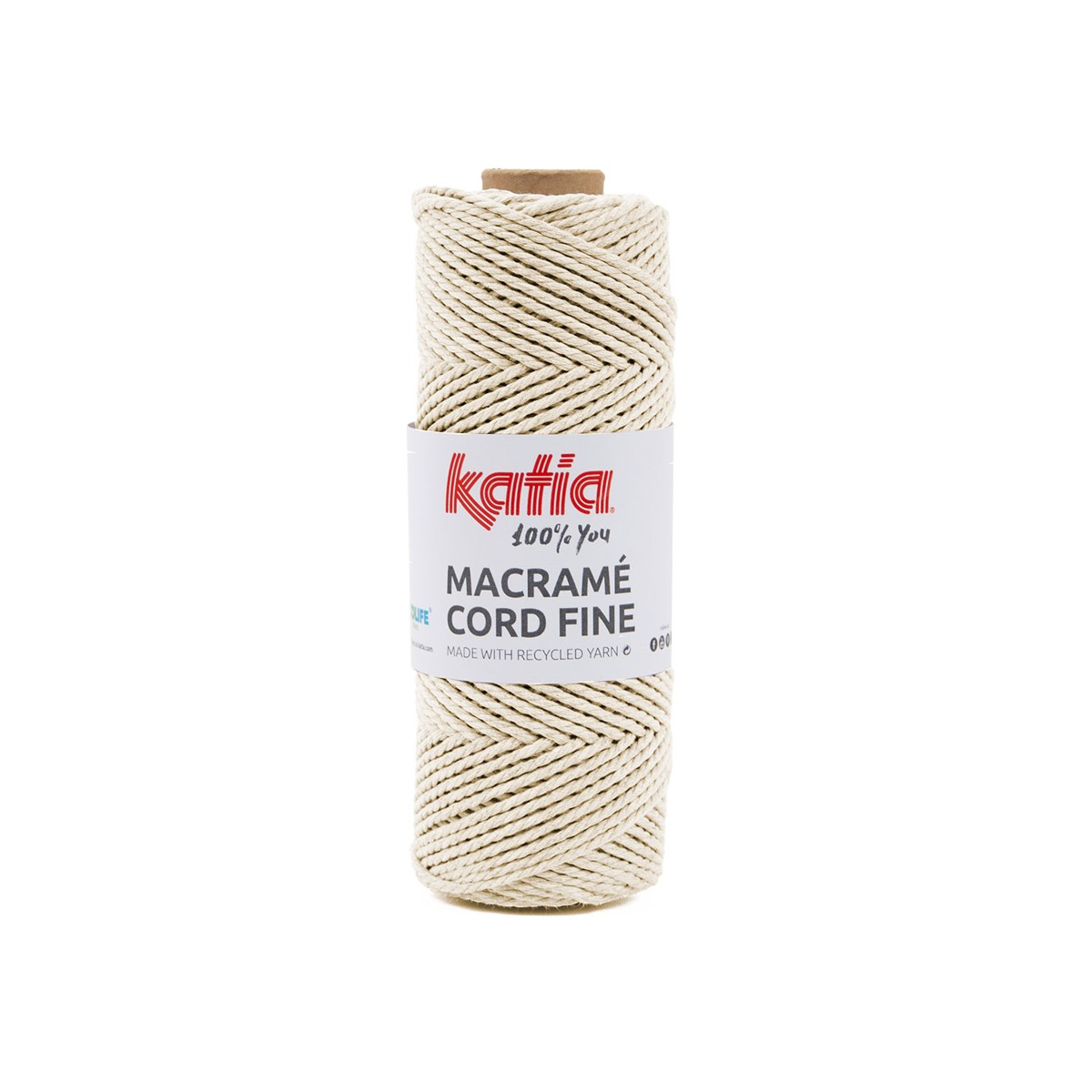 Katia Macramé Cord Fine - crème 206