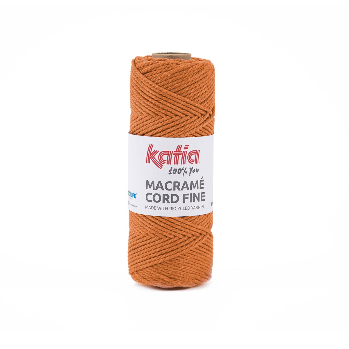 Katia Macramé Cord Fine - terracotta 209