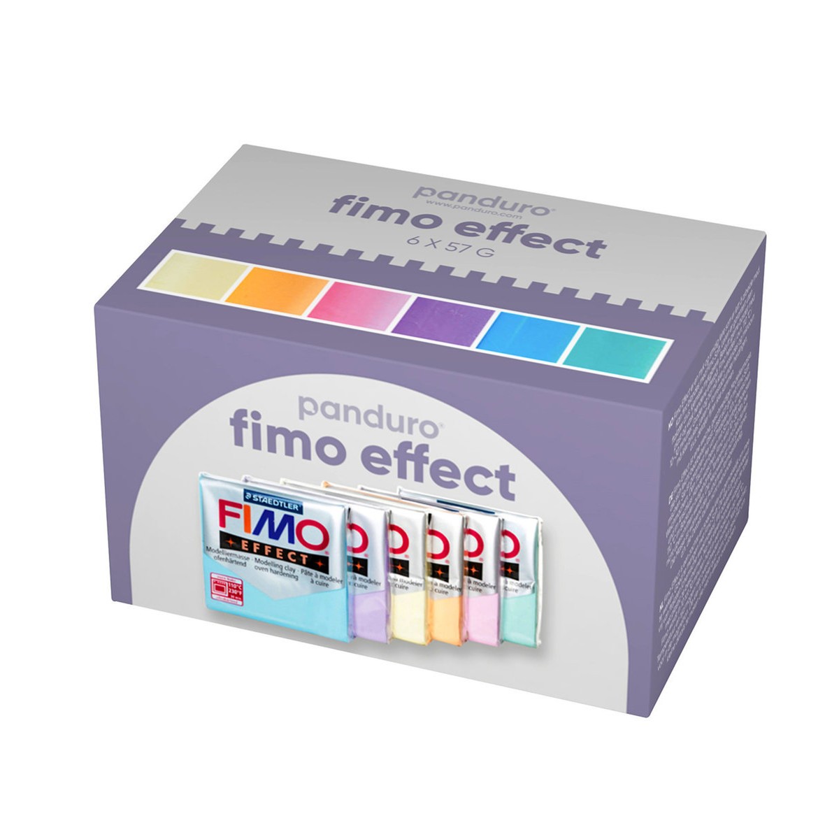 FIMO Soft - 6 kleuren - pastel
