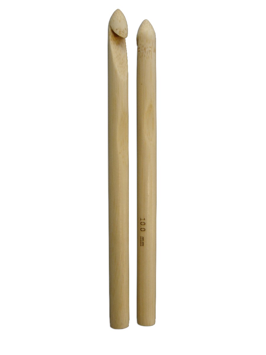 Hoooked haaknaald - bamboe - 17 cm - 10 mm 8718503940038