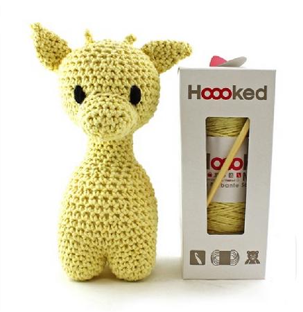 Hoooked DIY kit - Giraffe Ziggy - popcorn 8718503940953
