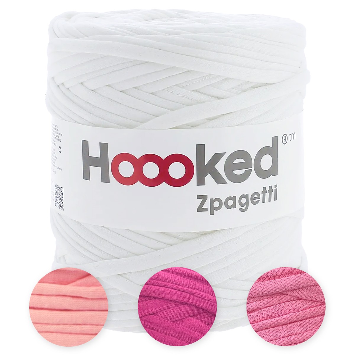 Hoooked Zpagetti - large - roze tint
