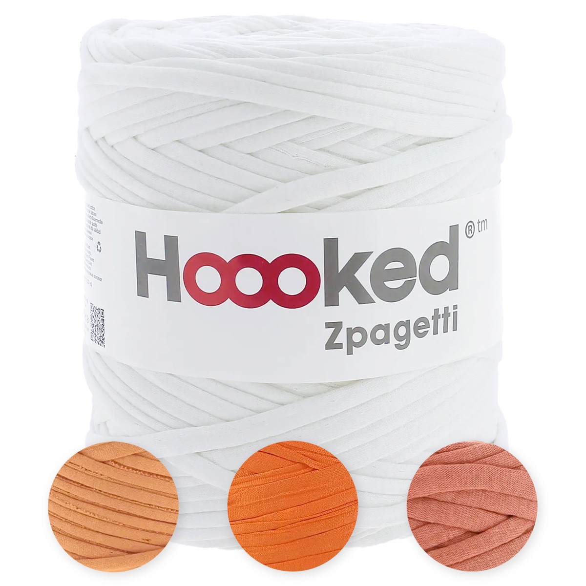 Hoooked Zpagetti - large - oranje tint