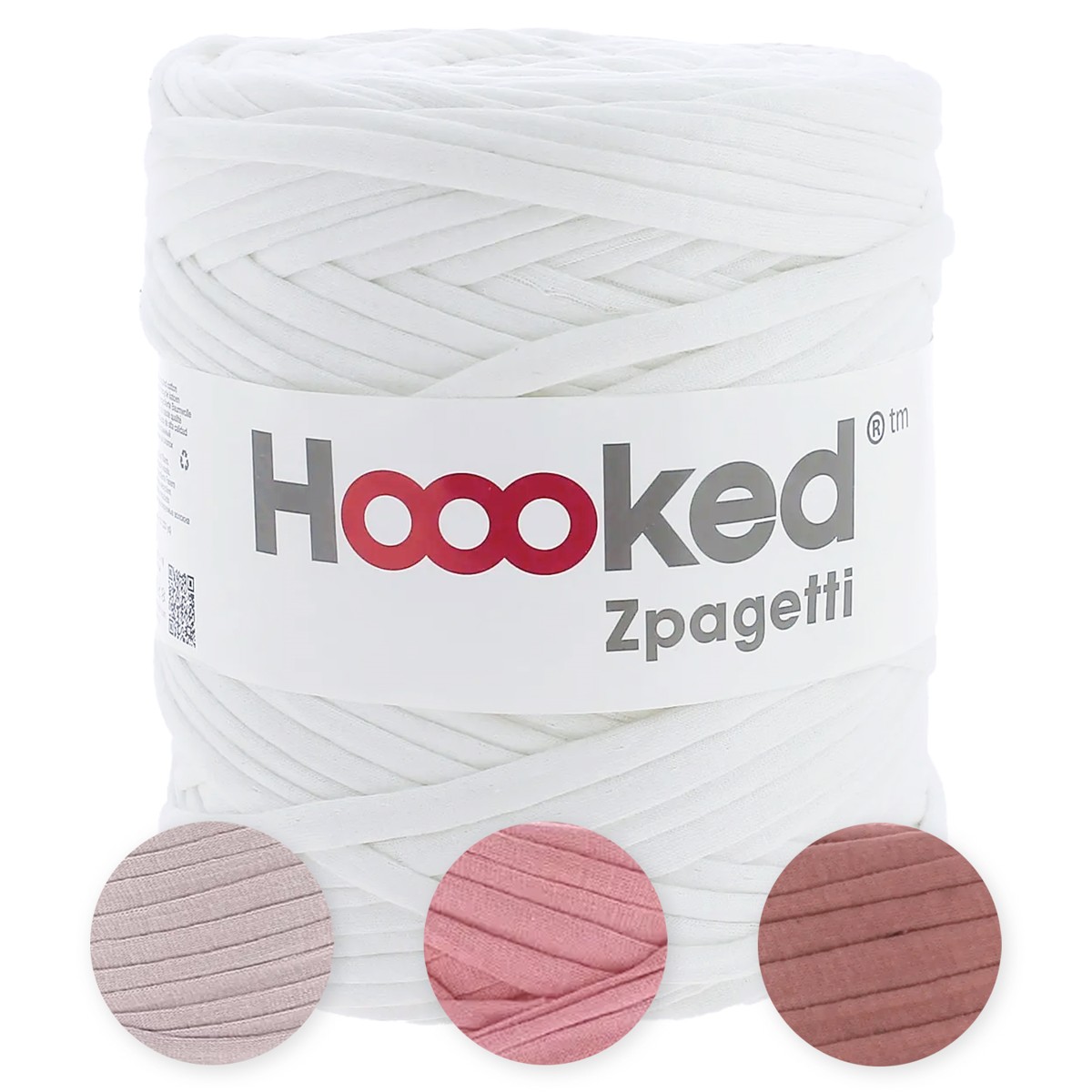 Hoooked Zpagetti - large - oudroze tint