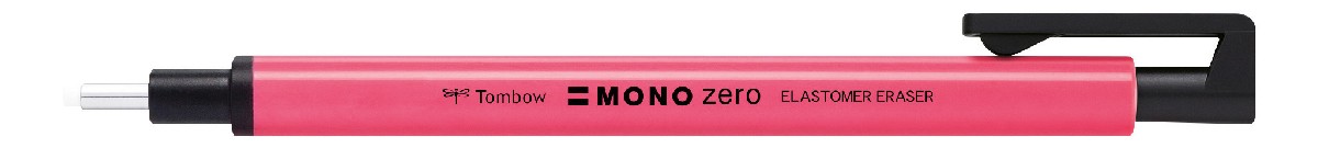 Tombow MONO precisie gum - round tip 2,3 mm - neon roze