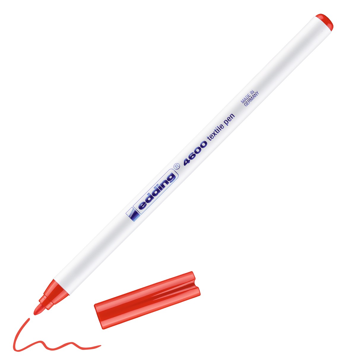 edding 4600 textile pen - 1 mm - rood