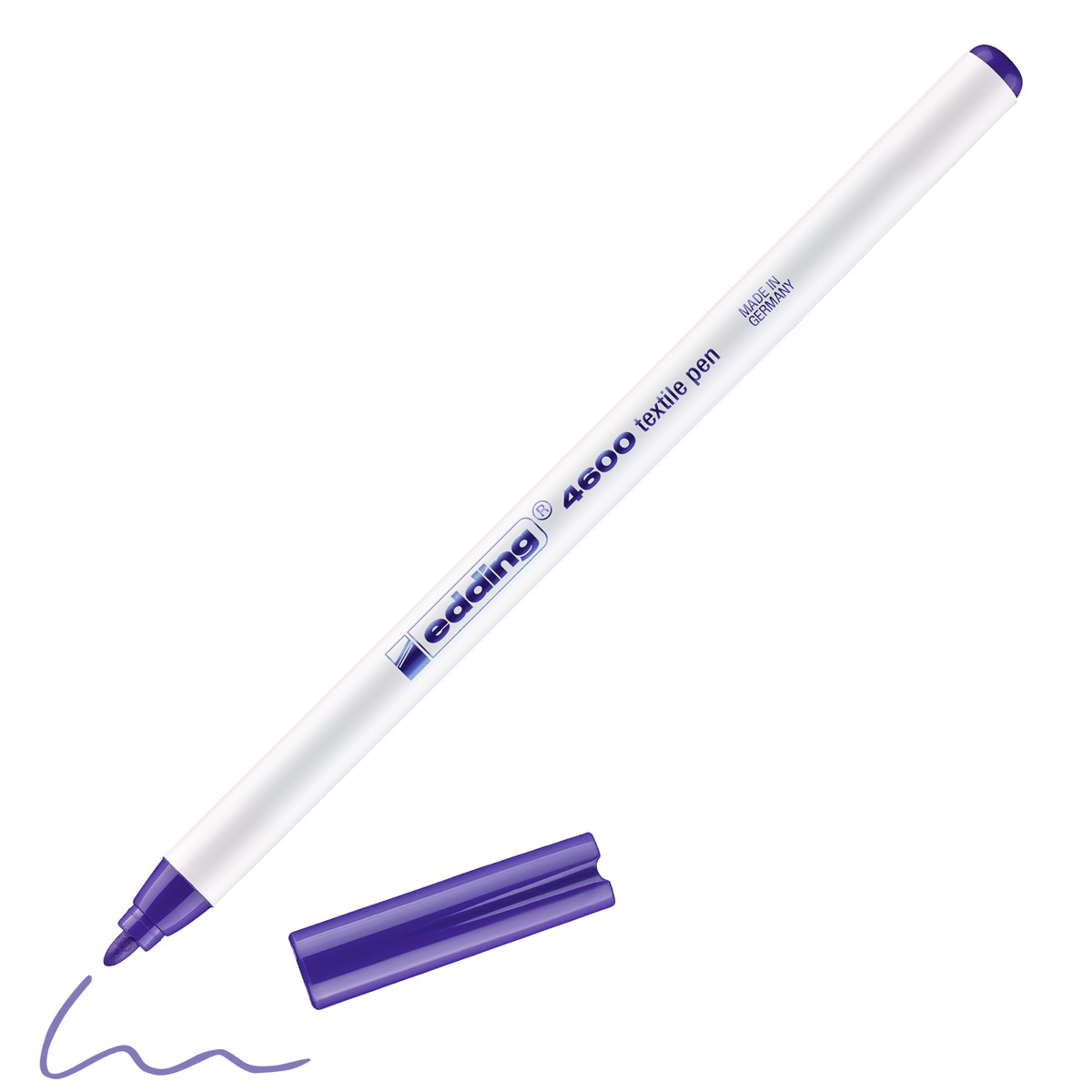 edding 4600 textile pen - 1 mm - violet