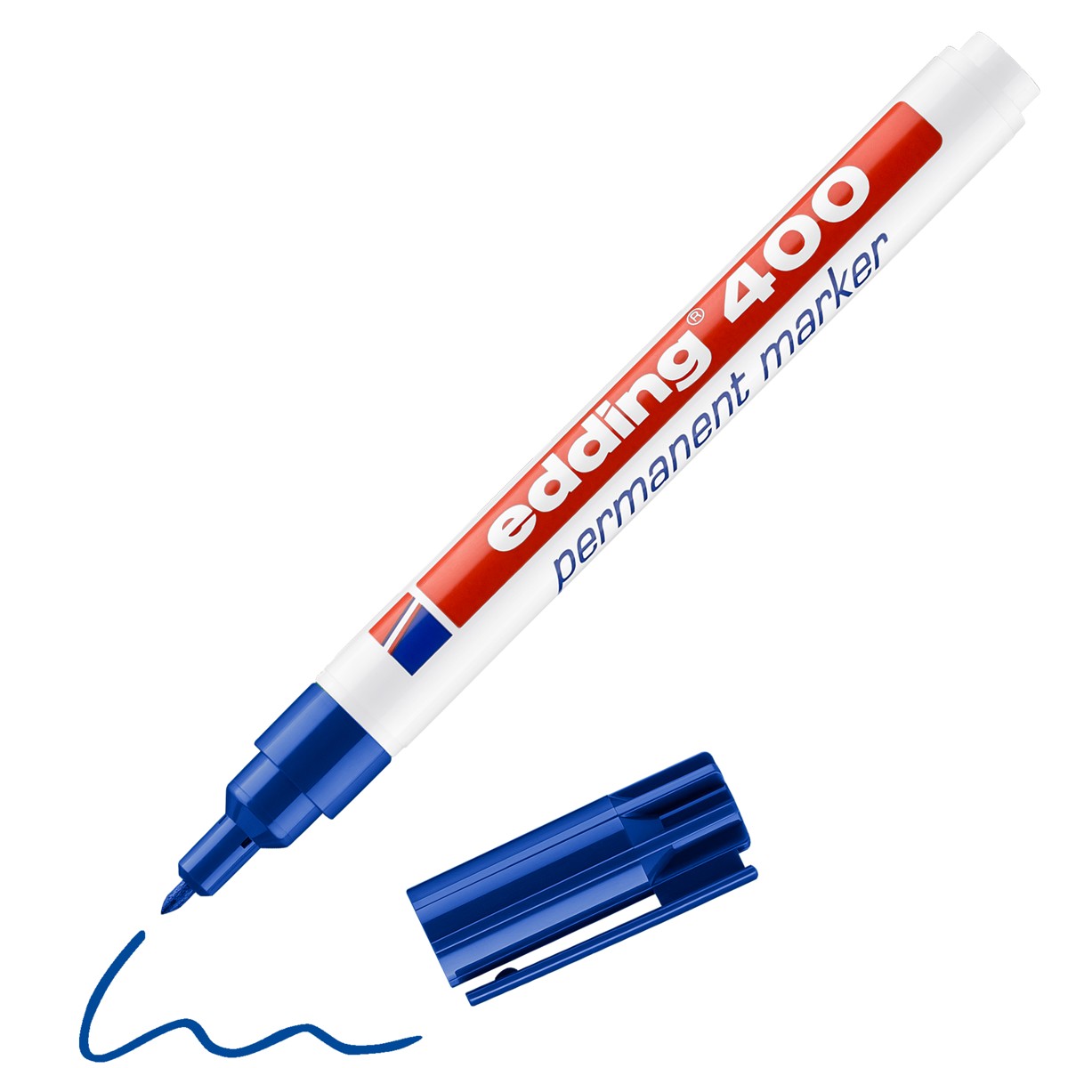 edding 400 permanent marker - 1 mm - blauw
