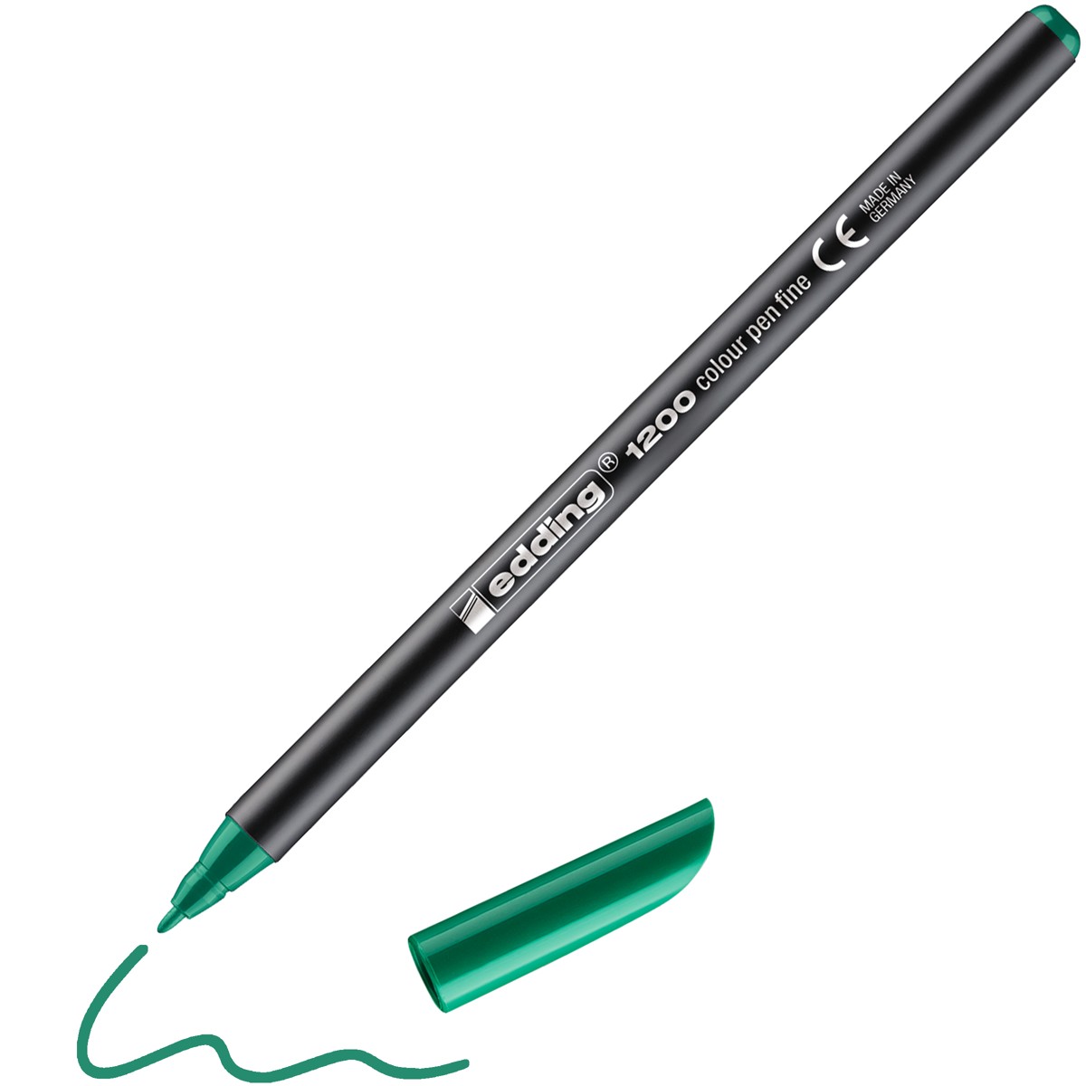 edding 1200 colour pen - 1 mm - groen