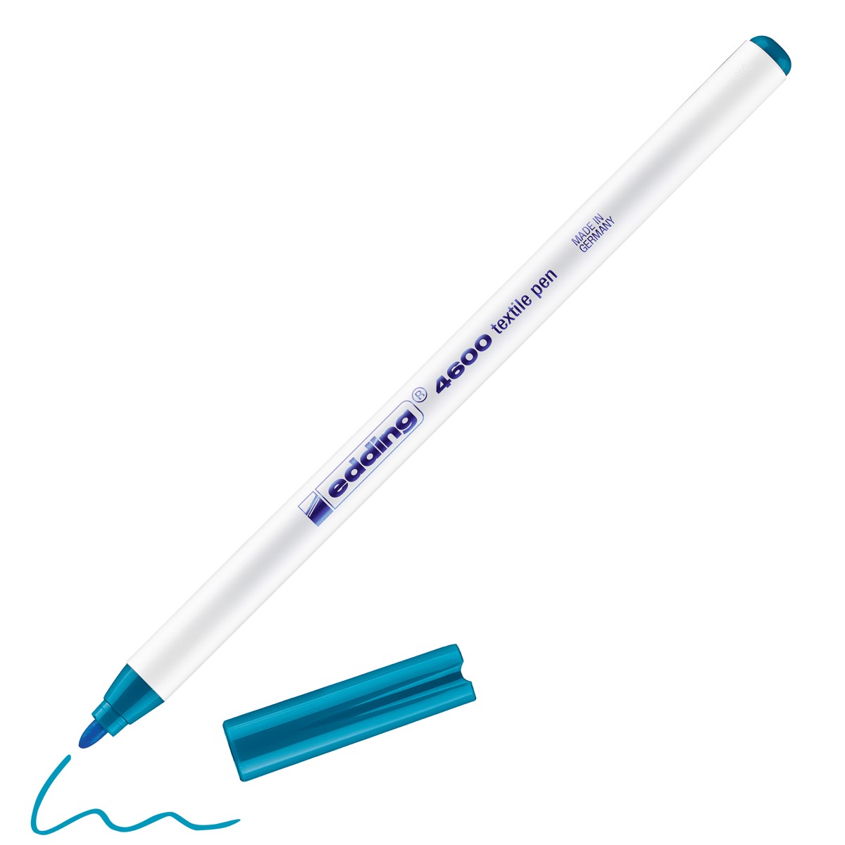 edding 4600 textile pen - 1 mm - orient blauw