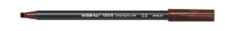 edding 1255 calligraphy pen - 5 mm - donkerbruin