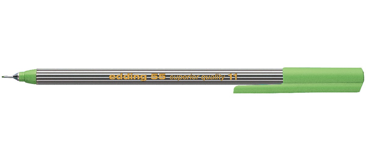 edding 55 fineliner - 0,3 mm - lichtgroen