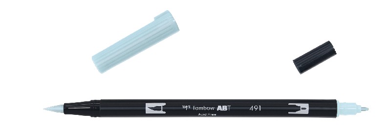 Tombow ABT Dual Brush Pen - 491 glacier blue