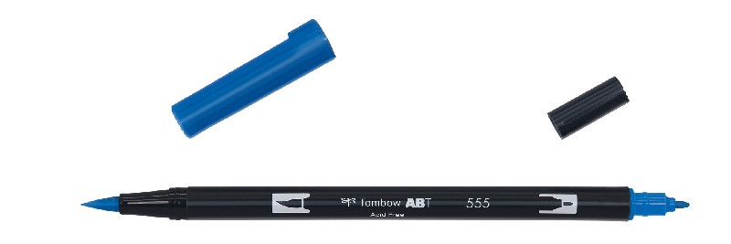 Tombow ABT Dual Brush Pen - 555 ultramarine