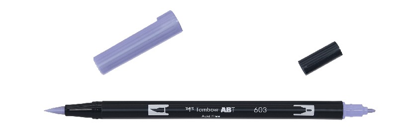 Tombow ABT Dual Brush Pen - 603 periwinkle