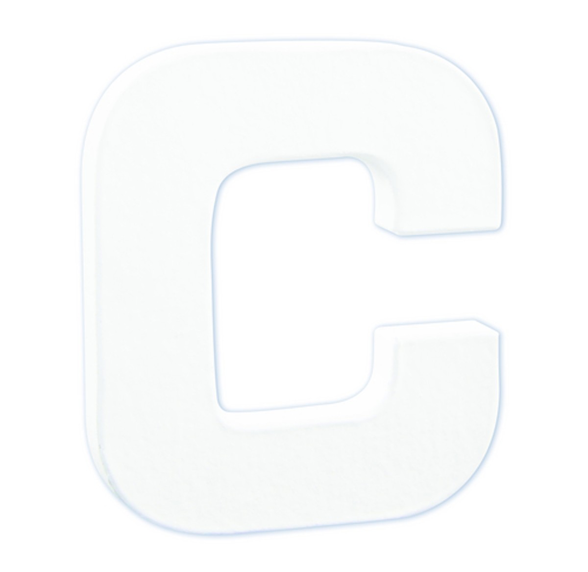 Décopatch - staande letter - 12 cm - C