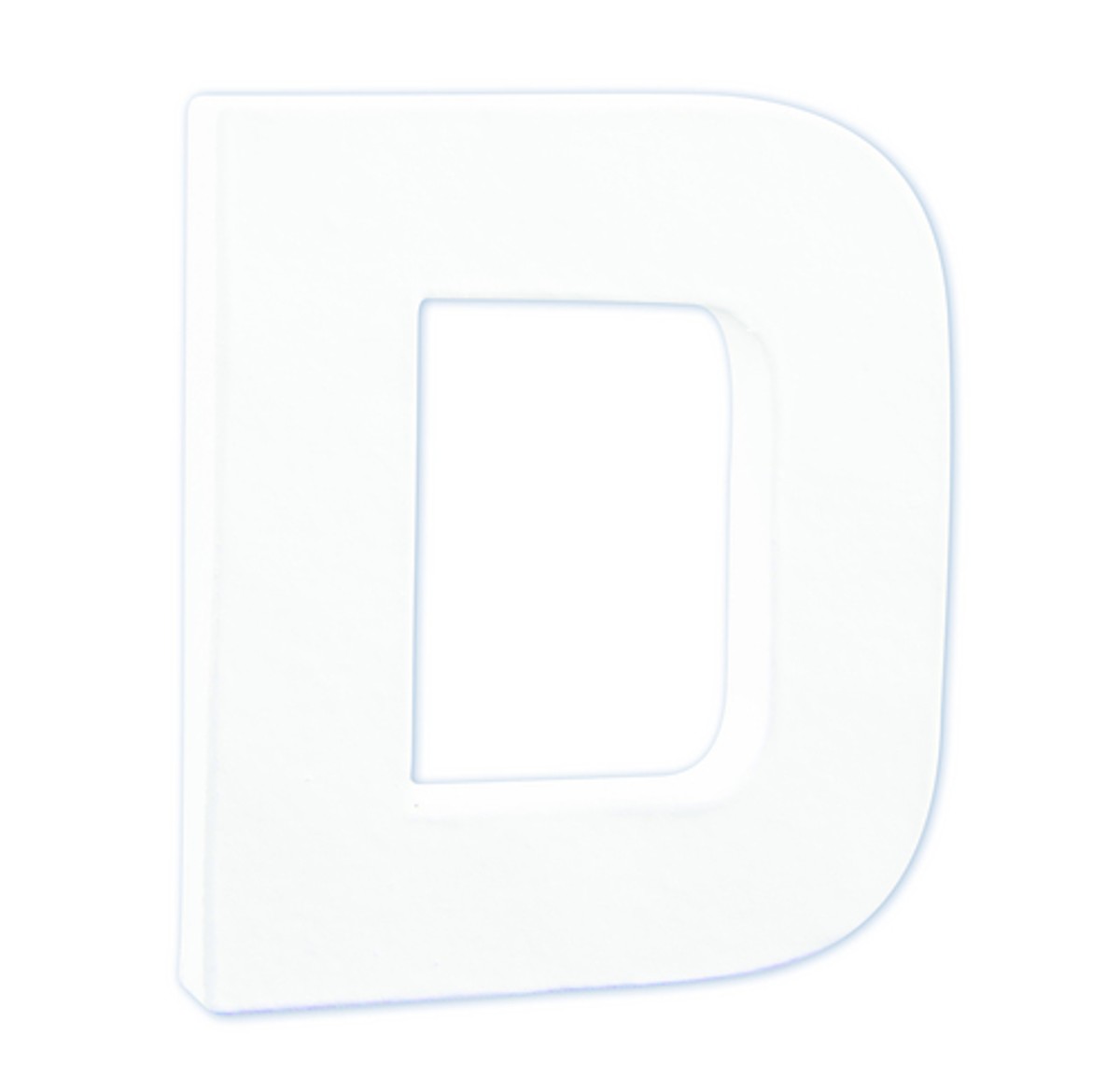 Décopatch - staande letter - 12 cm - D