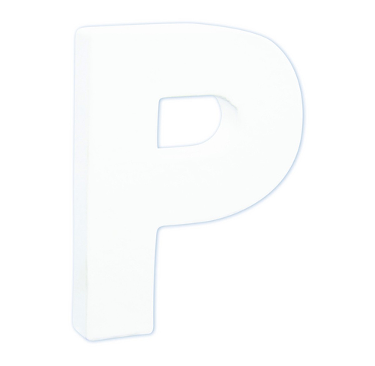 Décopatch - staande letter - 12 cm - P