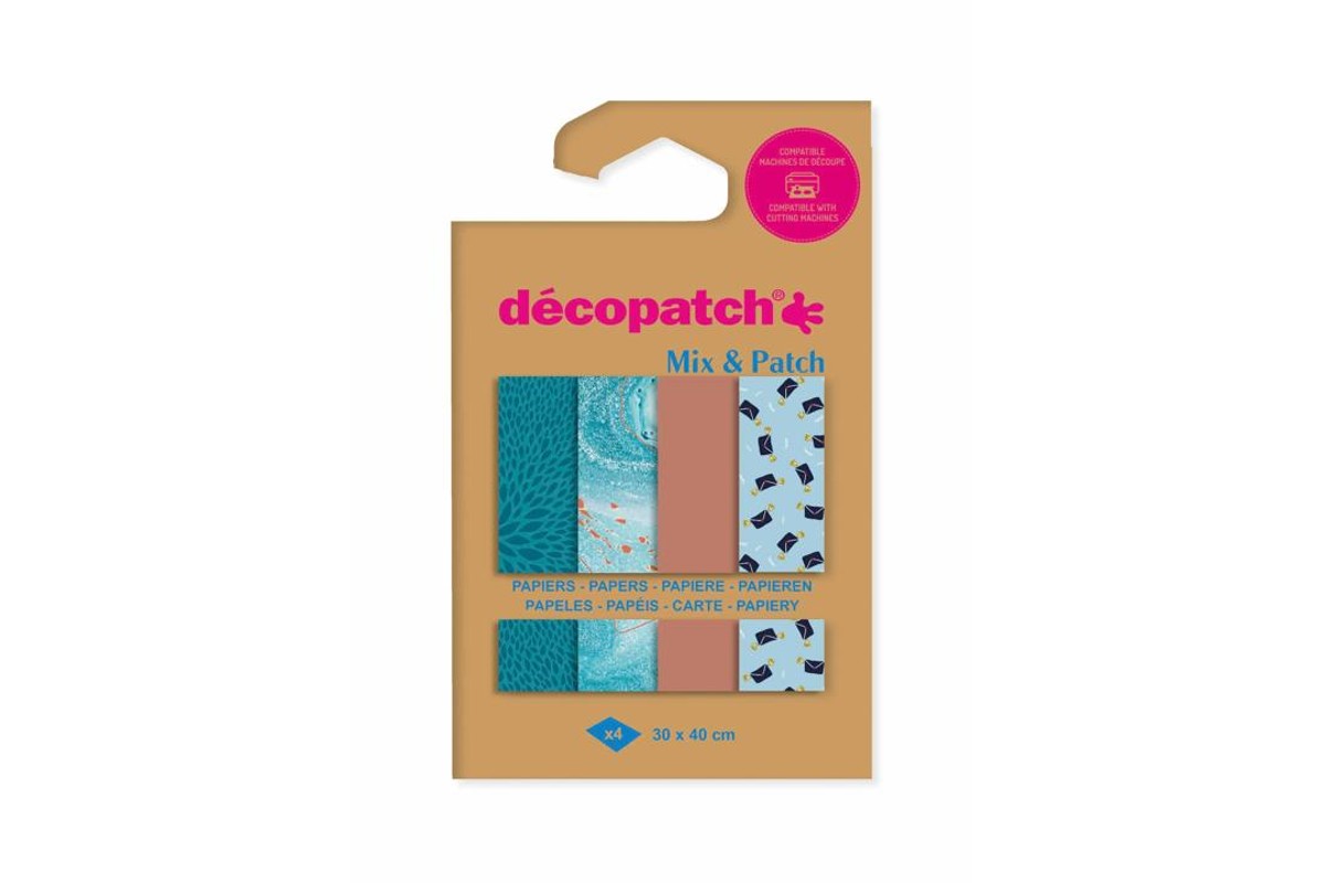 Décopatch Mix&Patch - blauw van jou