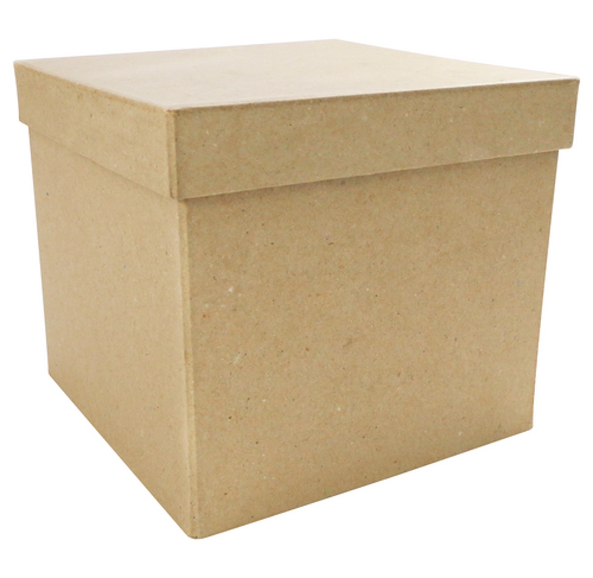 Papier-maché doos - 16 x 16 x 14 cm