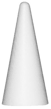 Piepschuim kegel - 19,5 cm
