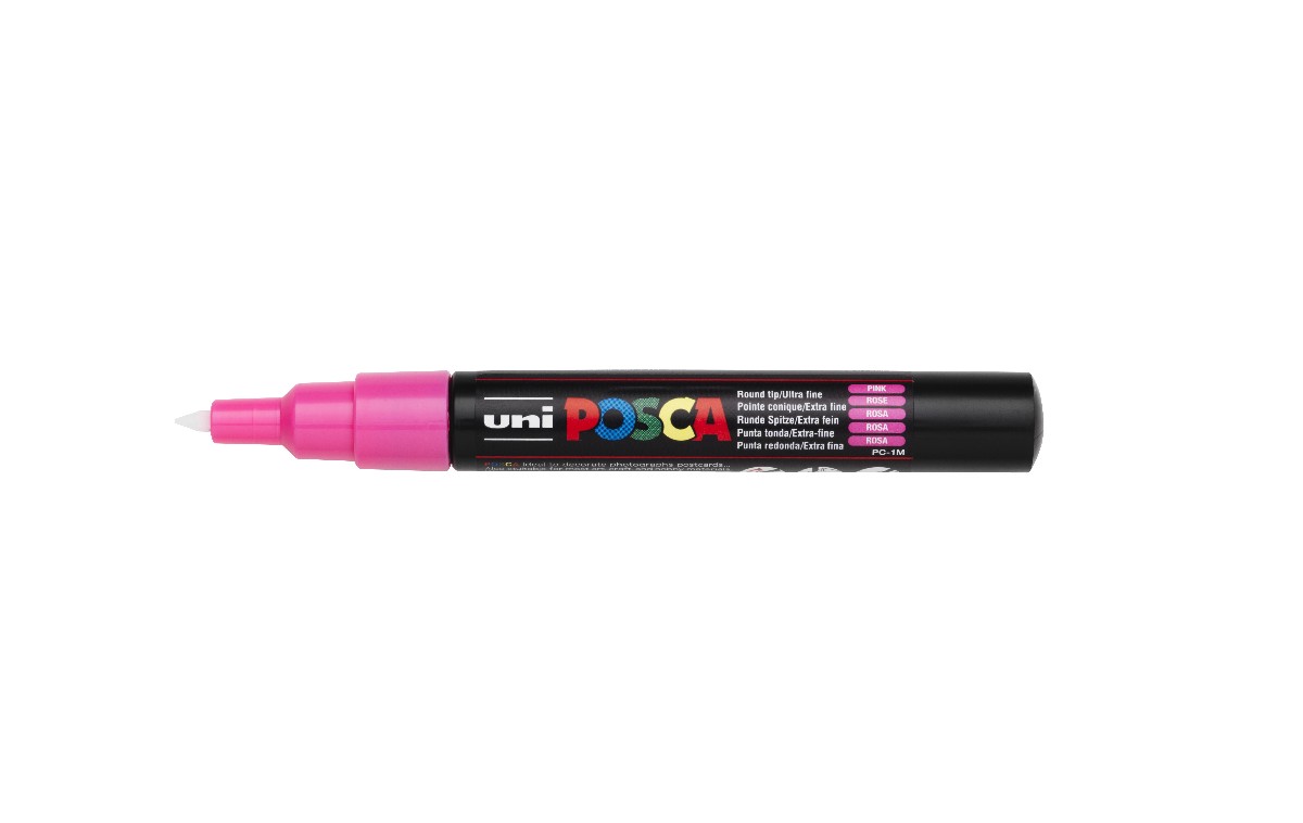 POSCA acrylmarker - extra fijn PC-1MC - 0,7-1 mm - roze