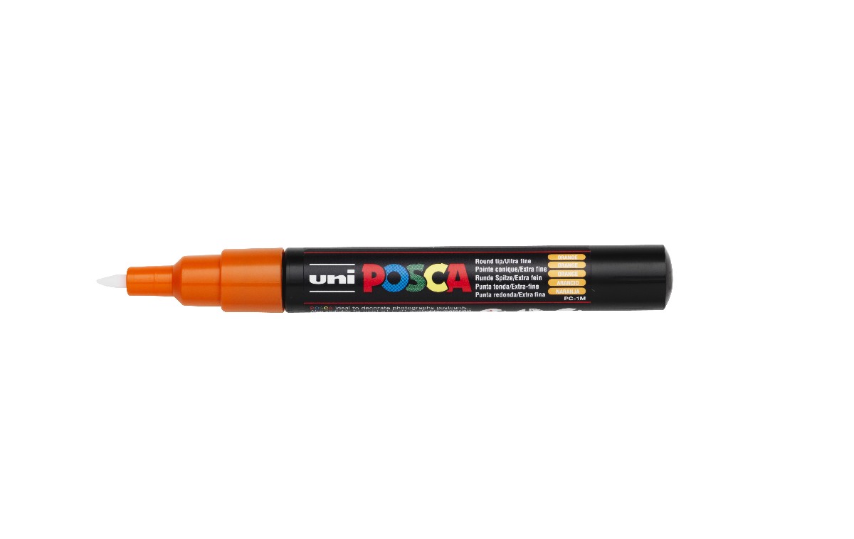 POSCA acrylmarker - extra fijn PC-1MC - 0,7-1 mm - oranje
