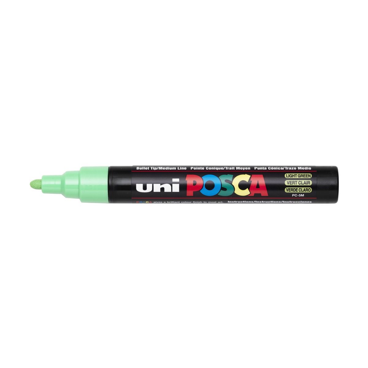 POSCA acrylmarker - medium PC-5M - 1,8-2,5 mm - lichtgroen