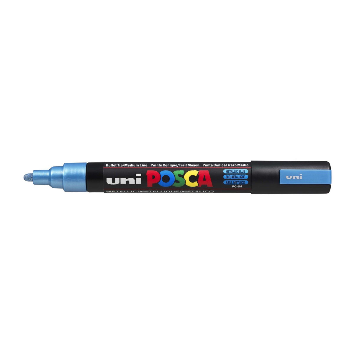 POSCA acrylmarker - medium PC-5M - 1,8-2,5 mm - metallic blauw
