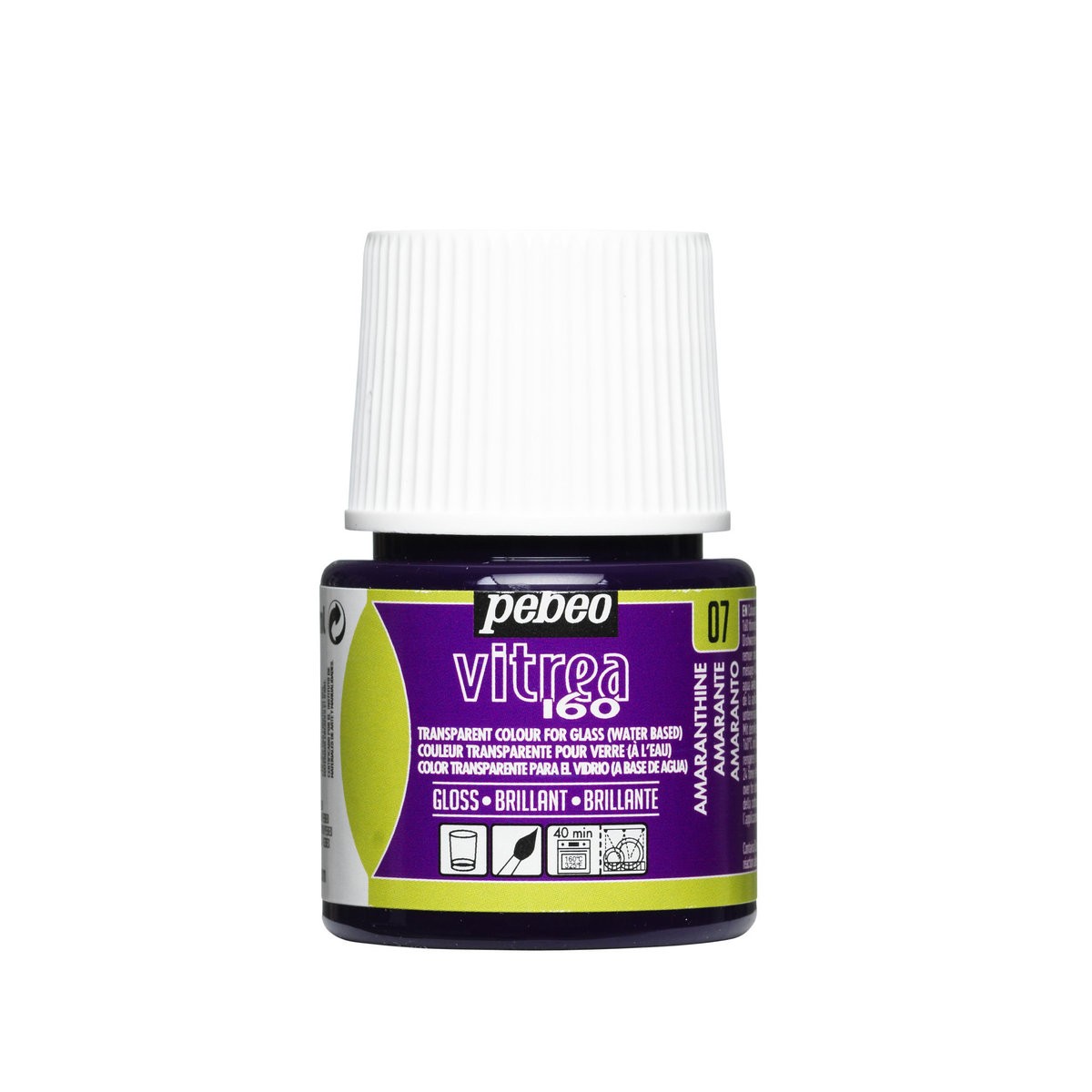 Glasverf - 45 ml - glans - lila