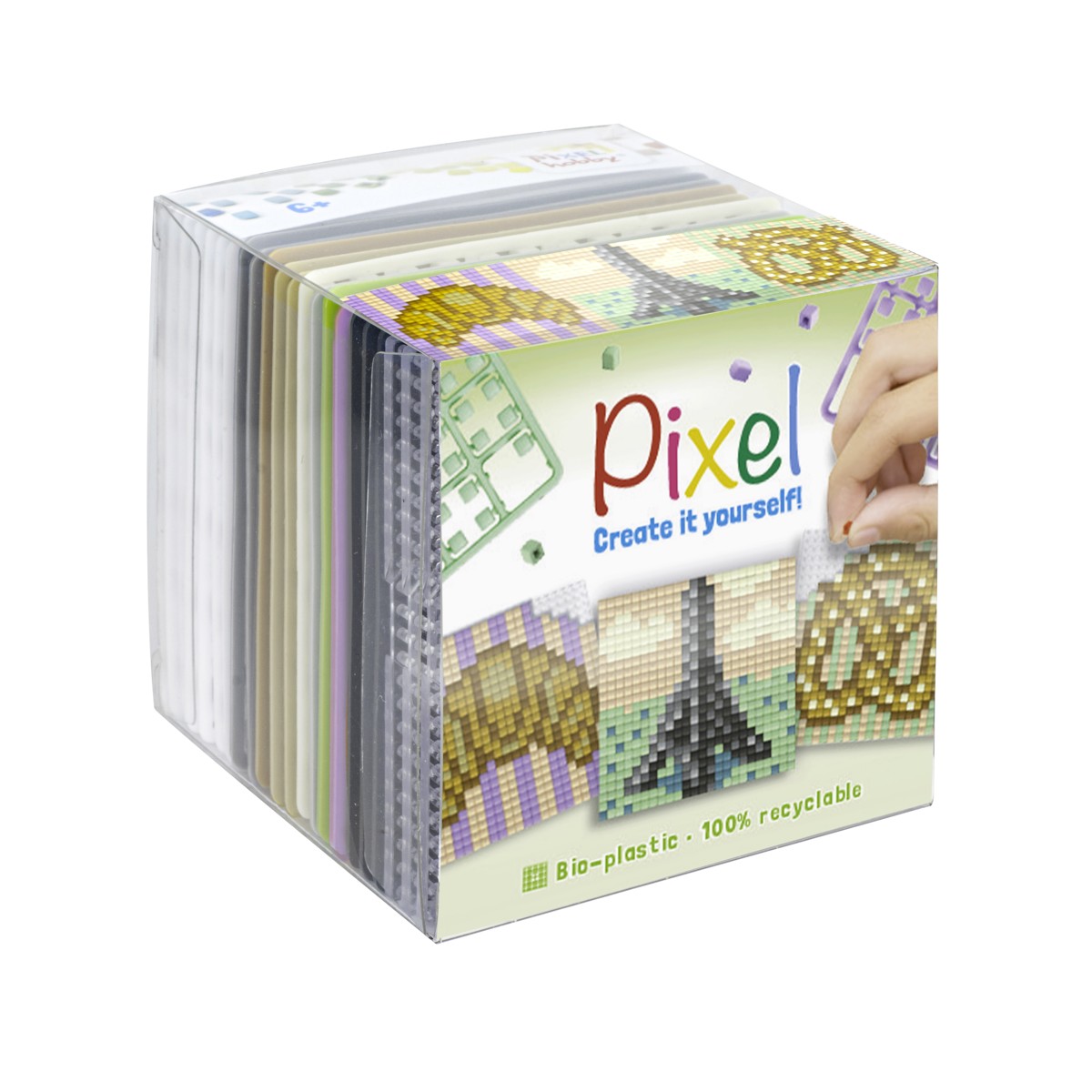 Pixelhobby kubus - 24-delig - Frankrijk