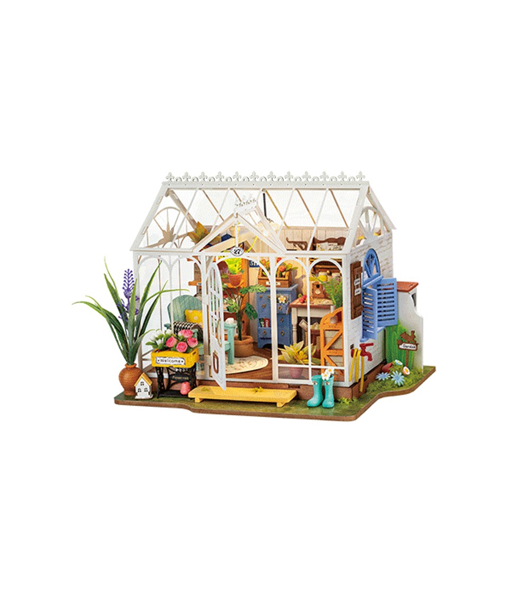 Robotime miniatuur DIY kit - Dreamy Garden House