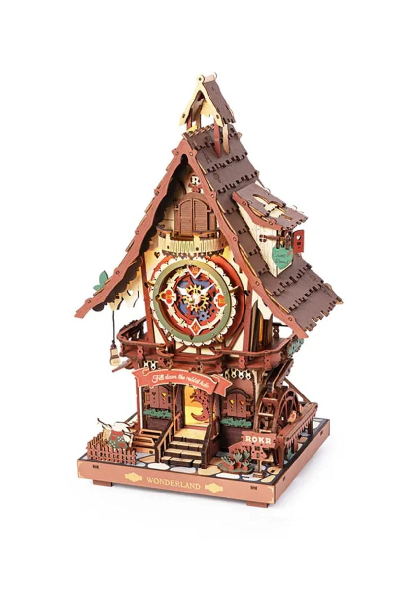 Robotime houten 3D puzzel - Cuckoo Clock