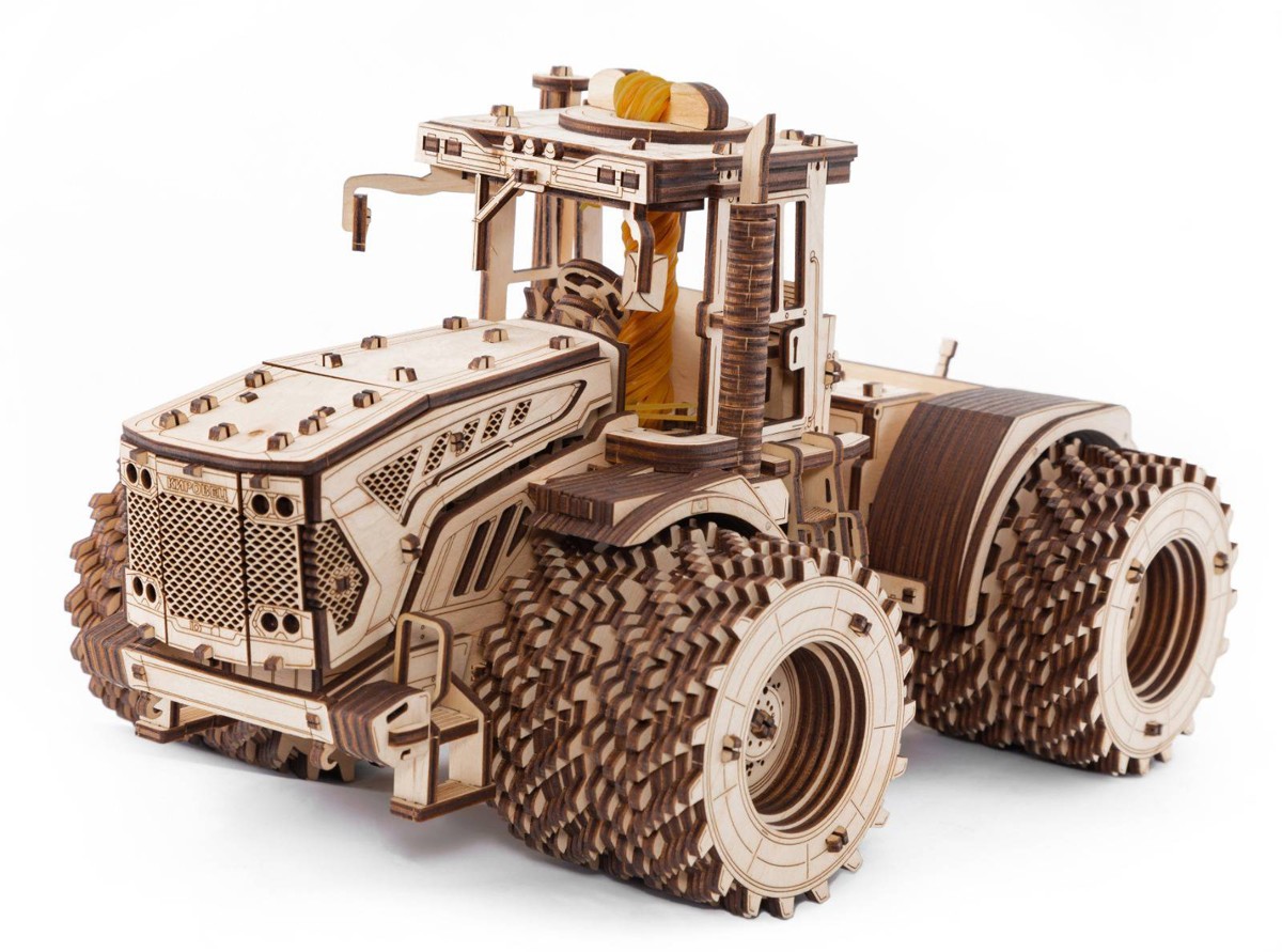 EWA houten 3D puzzel - Tractor K-7M