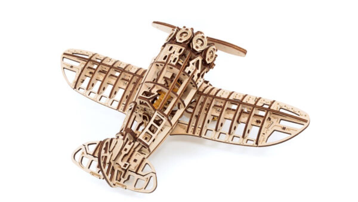 EWA houten 3D puzzel - Airplane