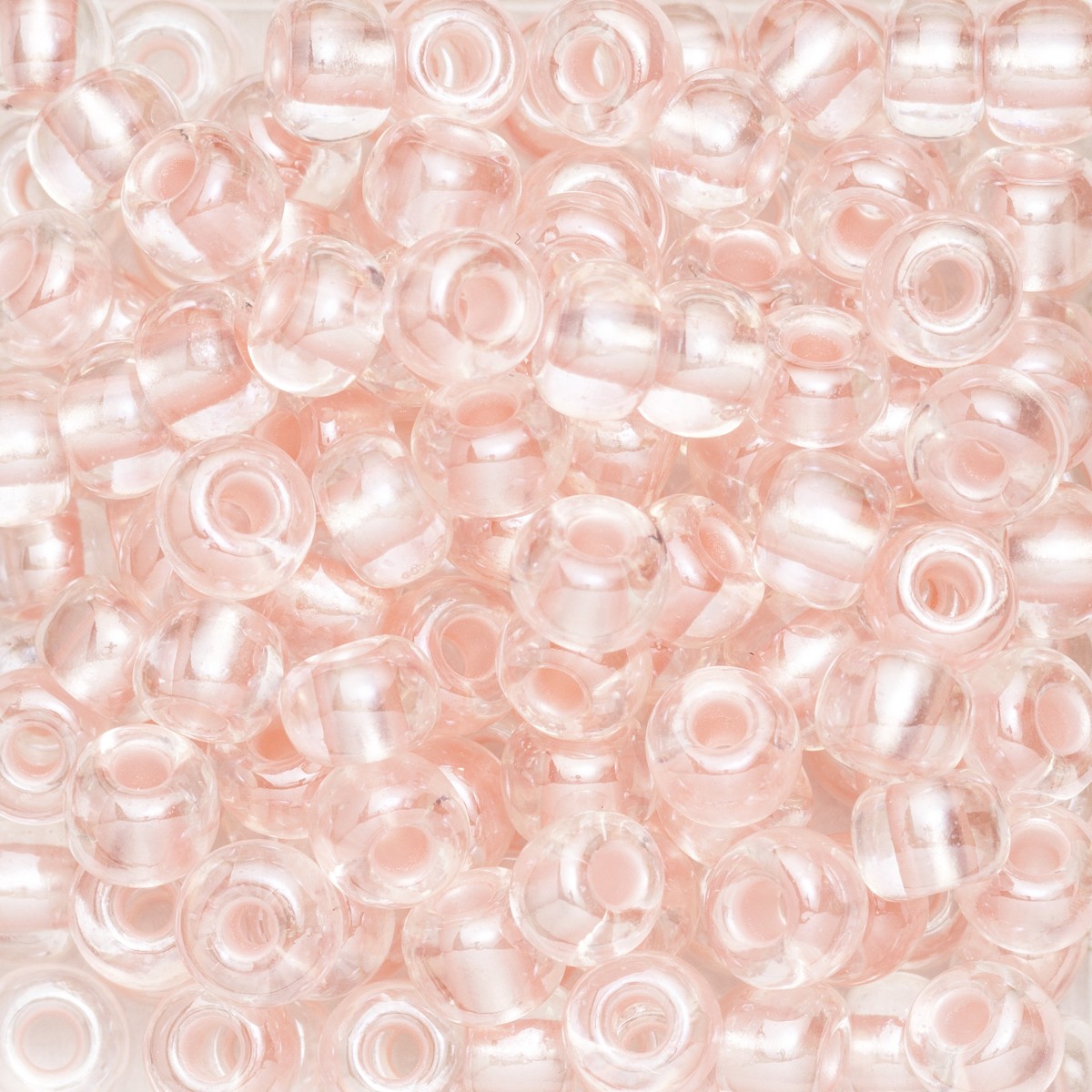 Rocailles - 6/0 - lichtroze kern