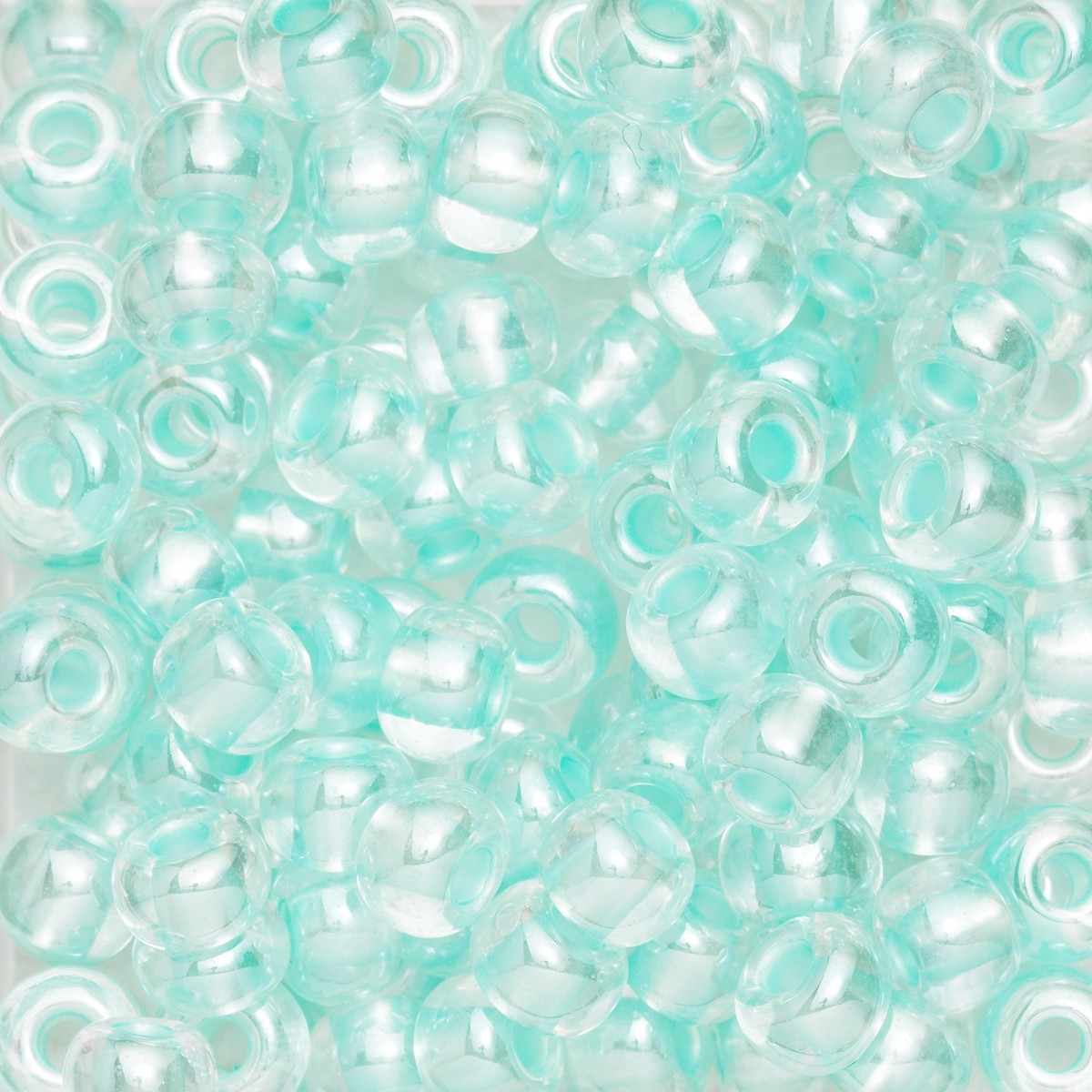 Rocailles - 6/0 - mint kern afbeelding