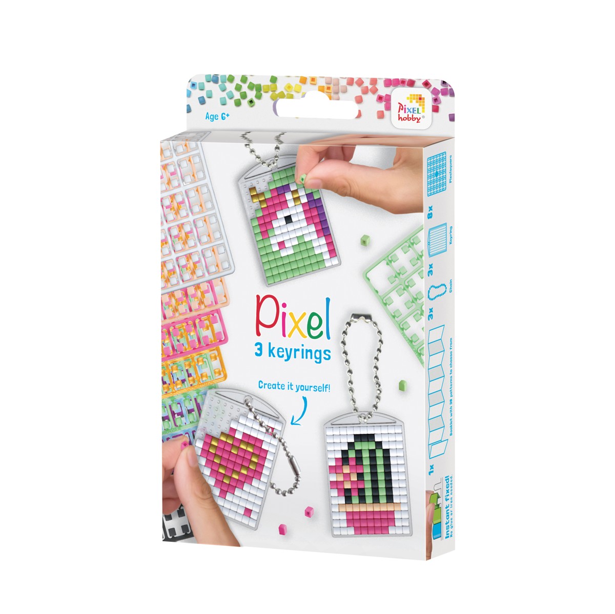 Pixelhobby medaillon set - schattig