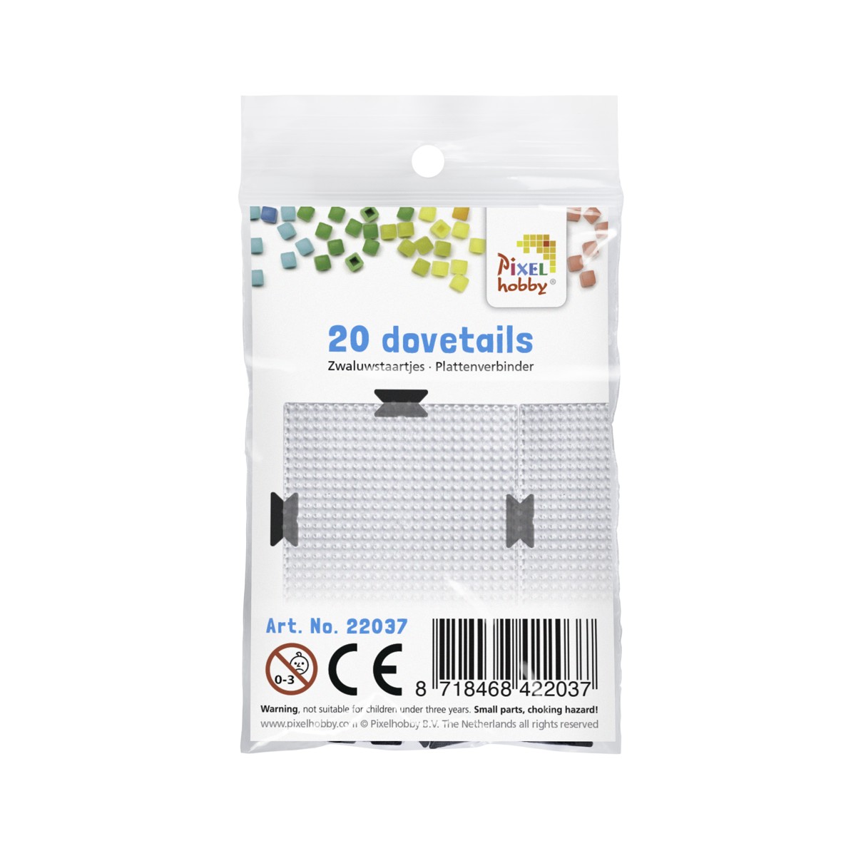 Pixelhobby zwaluwstaartjes - 20 stuks