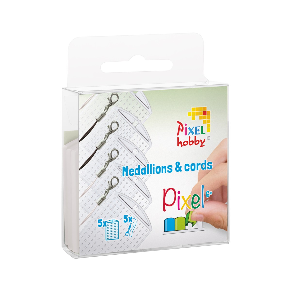Pixelhobby medaillons en Color Cords - transparant