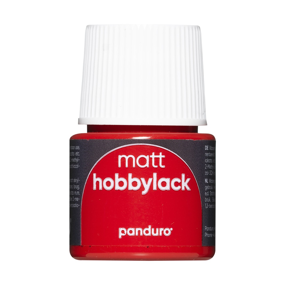 Hobbylak mat - 45 ml - kerstrood