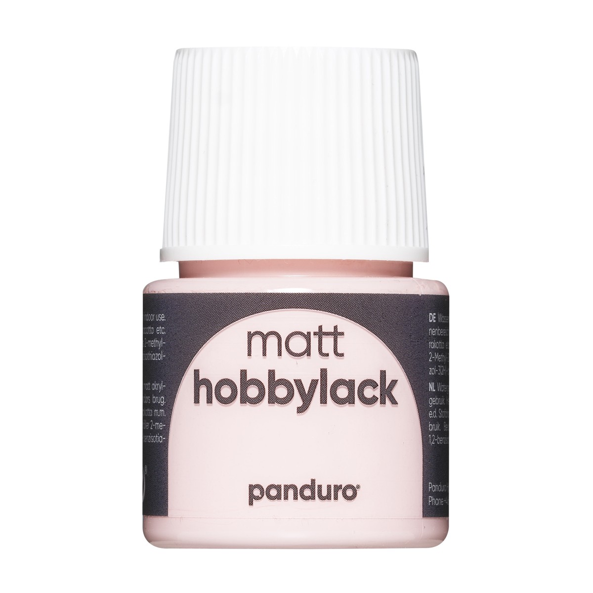 Hobbylak mat - 45 ml - lichtroze